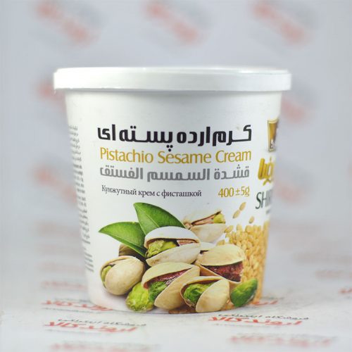 کرم ارده شیر رضا Shirreza مدل (Pistachio(400gr