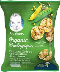 غلات اورگانیک گربر Gerber مدل Green & Yellow Peas