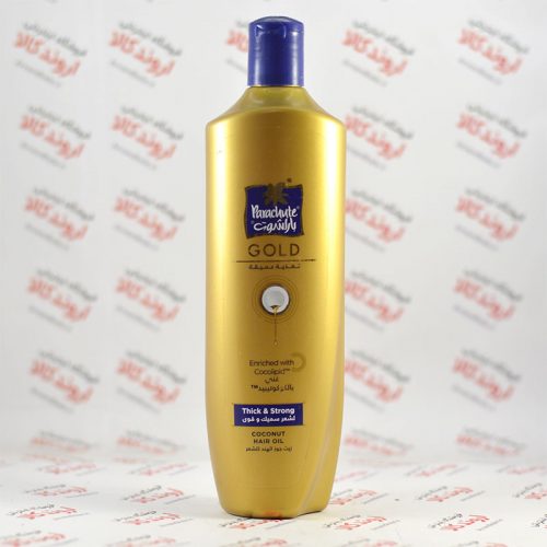 روغن نارگیل پاراشوت Gold مدل Thick & strong حجم 400ml