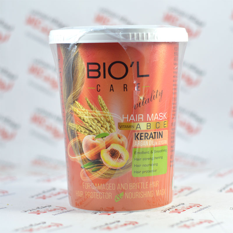 ماسک مو بیول Biol مدل Peach & Grem