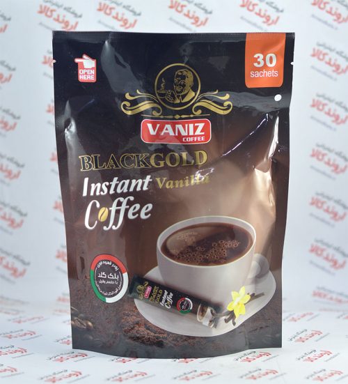 قهوه فوری ونیز Vaniz مدل Black Gold