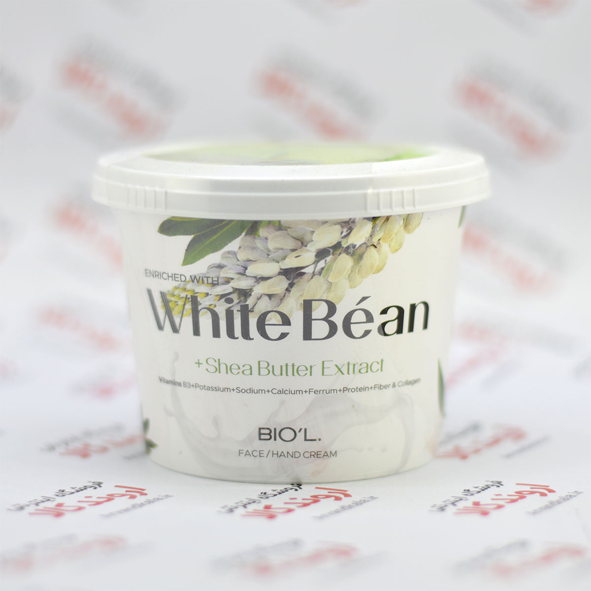 کرم دست و صورت بیول Biol مدل White Bean
