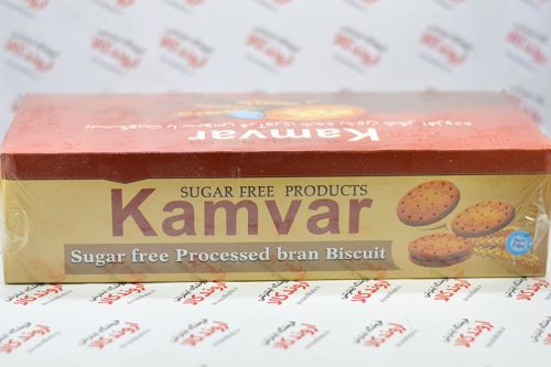 بیسکوییت سبوس دار بدون قند کامور Kamvar 900gr