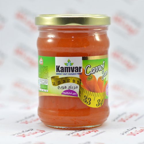 مربای رژیمی کامور Kamvar مدل Carrots