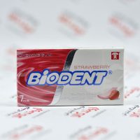 آدامس بدون شکر بایودنت Biodent مدل Strawberry