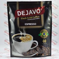 پودر اسپرسو فوری ساشه ای دژاوو Dejavo مدل Black Gold