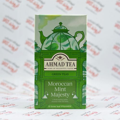 دمنوش چای سبز احمد Ahmad مدل Moroccan Mint