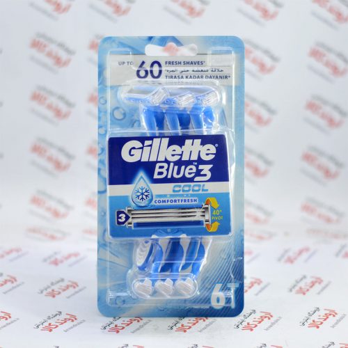 خودتراش ژیلت Gillette سری Blue3 مدل Cool