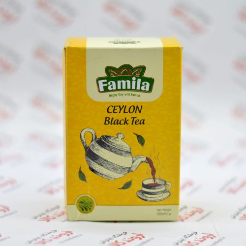چای سیلان فامیلا Famila مدل Black Tea(100gr)