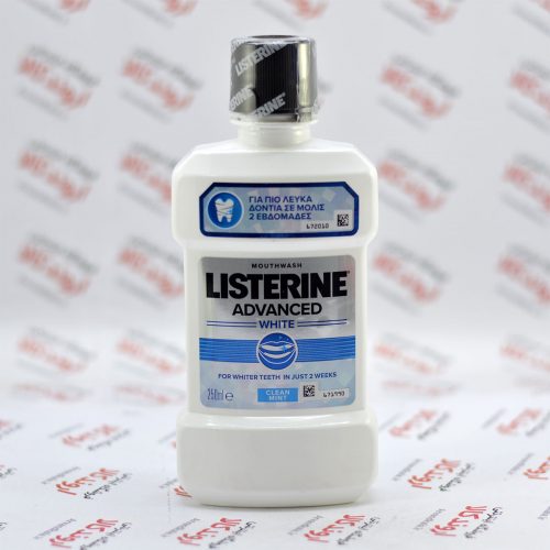دهانشویه لیسترین Listerine مدل Advanced White