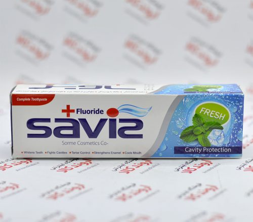 خمیر دندان ساویز Saviz مدل Fluoride