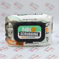 دستمال پاک کننده آرایش نینو Nino مدل Scrubbing