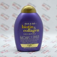 شامپو بدون سولفات او جی ایکس Ogx مدل Biotin & Collagen