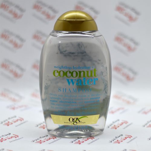 شامپو بدون سولفات او جی ایکس Ogx مدل Coconut Water