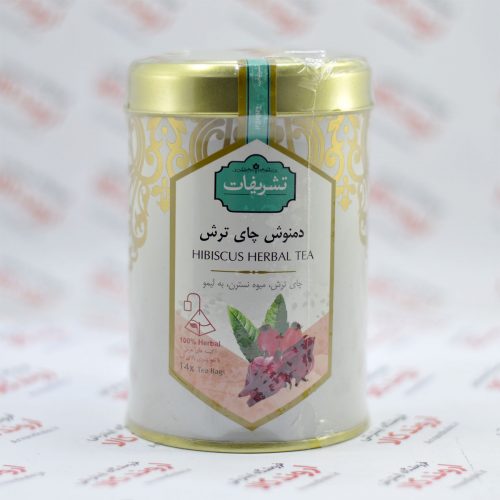 دمنوش چای ترش تشریفات Tashrifat مدل Hibiscus