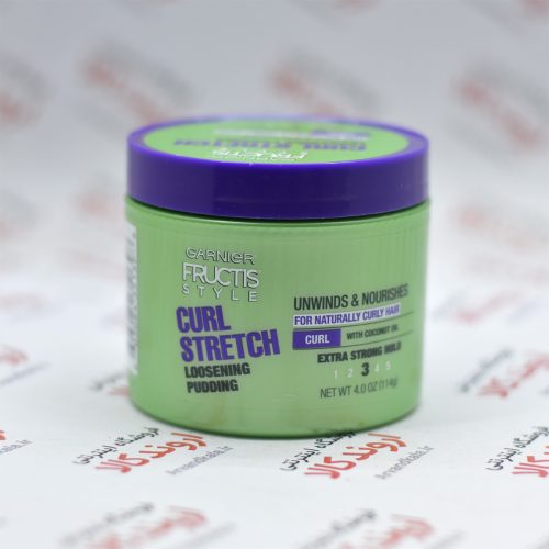 کرم یا پودینگ صاف کننده مو گارنیر Garnier مدل Curl Stretch