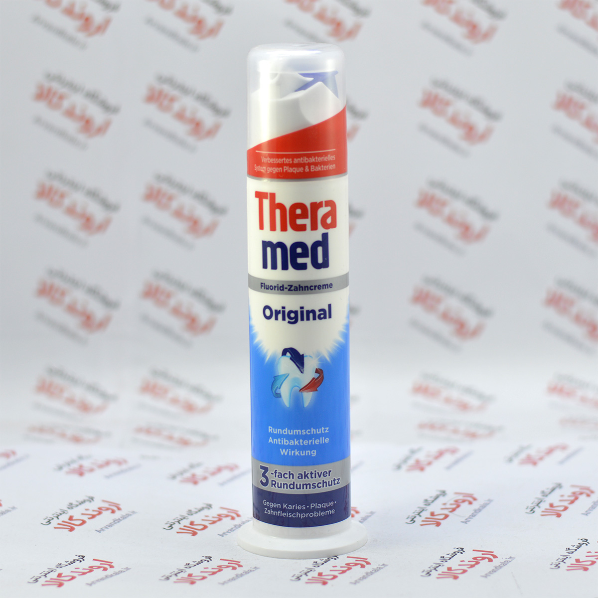 خمیر دندان پمپی ترا مد Theramed مدل Original
