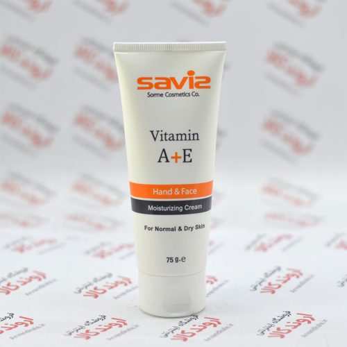 کرم مرطوب کننده تیوپی ساویز Saviz مدل Vitamin A+E