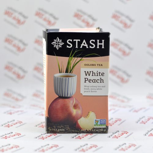 چای اولانگ کیسه ای استش stash مدل White Peach