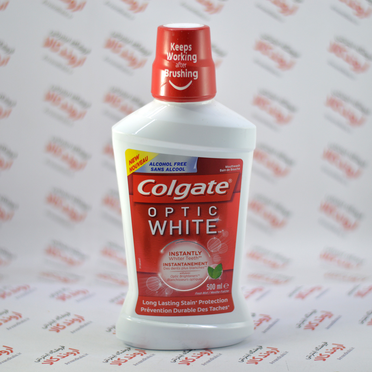 دهانشویه کلگیت Colgate مدل Optic White