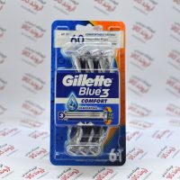 خودتراش ژیلت Gillette مدل (6 عددی) Blue3 COMFORT