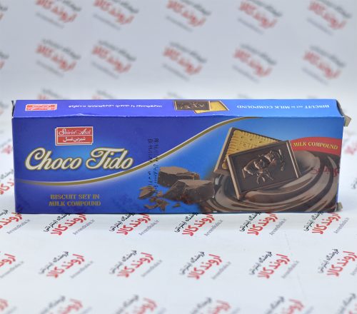 شوکو بیسکویت شیری شیرین عسل مدل Choco tido