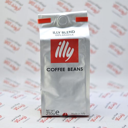 دانه قهوه کیسه ای ایلی illy مدل 100% arabica