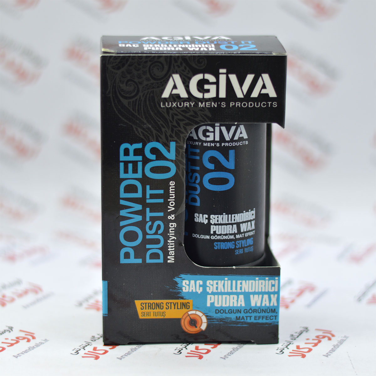 پودر حالت دهنده مو آگیوا Agiva مدل 02