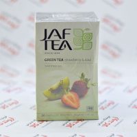 چای سبز جف تی Jaf Tea مدل Strawberry & Kiwi