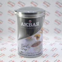 چای قوطی اکبر Akbar مدل Earl Grey