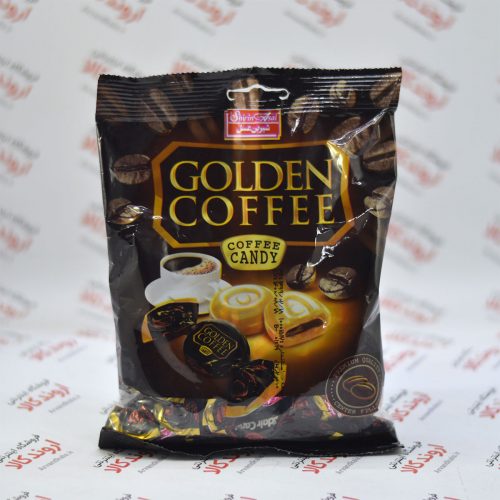 آبنبات مغزدار شیرین عسل Shirin Asal مدل Golden Coffee