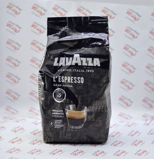 دانه قهوه لاواتزا Lavazza مدل Gran Aroma