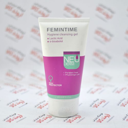 ژل بهداشتی بانوان تیوپی نئودرم Neuderm مدل Femintime