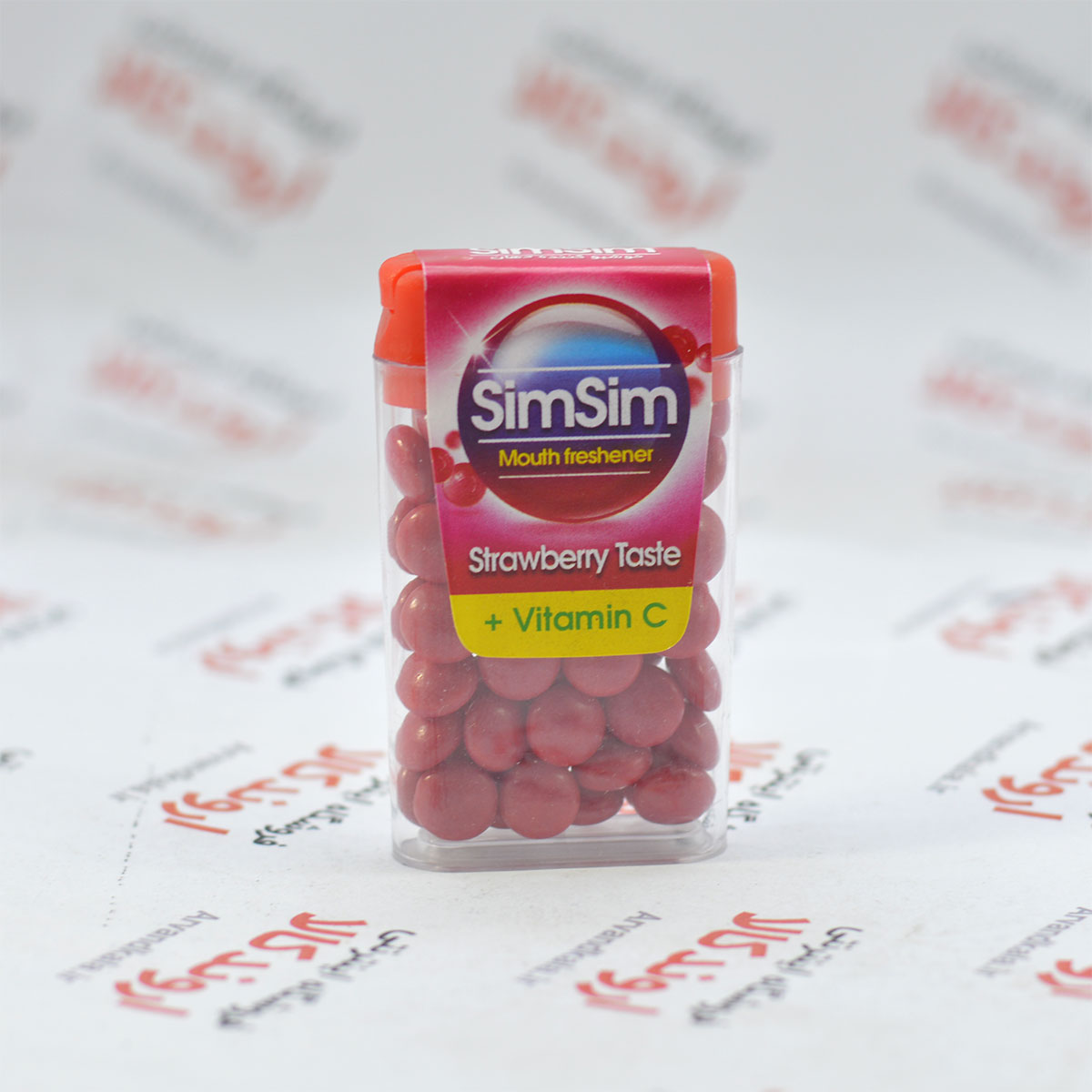 خوشبو کننده دهان سیم سیم Sim Sim مدل strawberry
