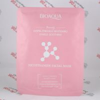 ماسک ورقه ای صورت بیوآکوا BioAqua مدل Nicotinamide