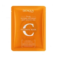 ماسک ورقه ای صورت بیوآکوا BioAqua مدل Vitamin C