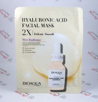 ماسک ورقه ای صورت بیوآکوا BioAqua مدل Hyaluronic Acid 2X