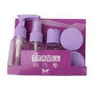 پک مسافرتی آرایشی و بهداشتی 5 تکه(آبی)