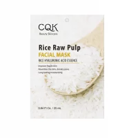 ماسک ورقه ای صورت سی کیو کا CQK مدل Rice Raw