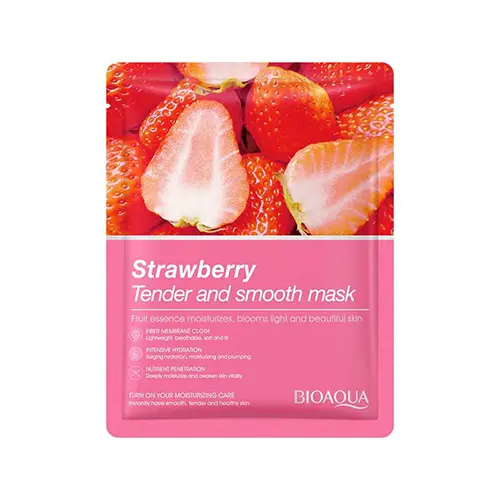 BIOAQUA-Strawberry-Tender-Smooth-Facial-Mask-BQY12418