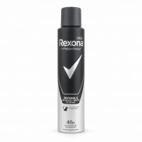 اسپری ضد تعریق مردانه رکسونا Rexona مدل Invisible Black + White