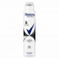 اسپری بدن زنانه رکسونا Rexona مدل Invisible Black & White